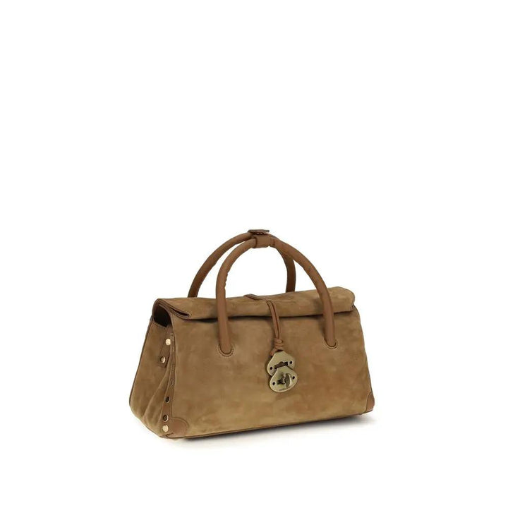 Zanellato Sample Sale | Zanellato Brown Calf Leather Bos Taurus Shoulder Bag - | Designer outlet