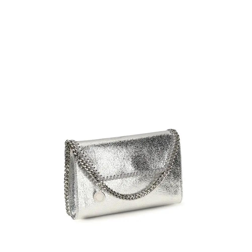 Stella McCartney Sample Sale | Stella McCartney Silver Polyester Shoulder Bag - | Designer outlet