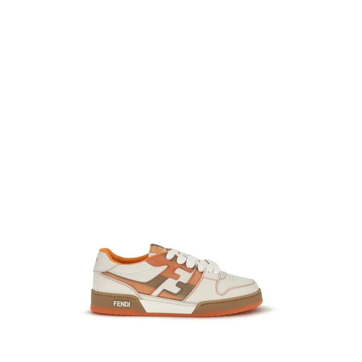 Fendi Sample Sale | Fendi Multicolor Leather Athletic Sneakers - | Designer outlet