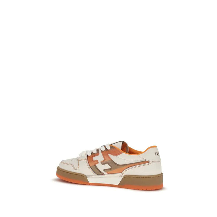 Fendi Sample Sale | Fendi Multicolor Leather Athletic Sneakers - | Designer outlet