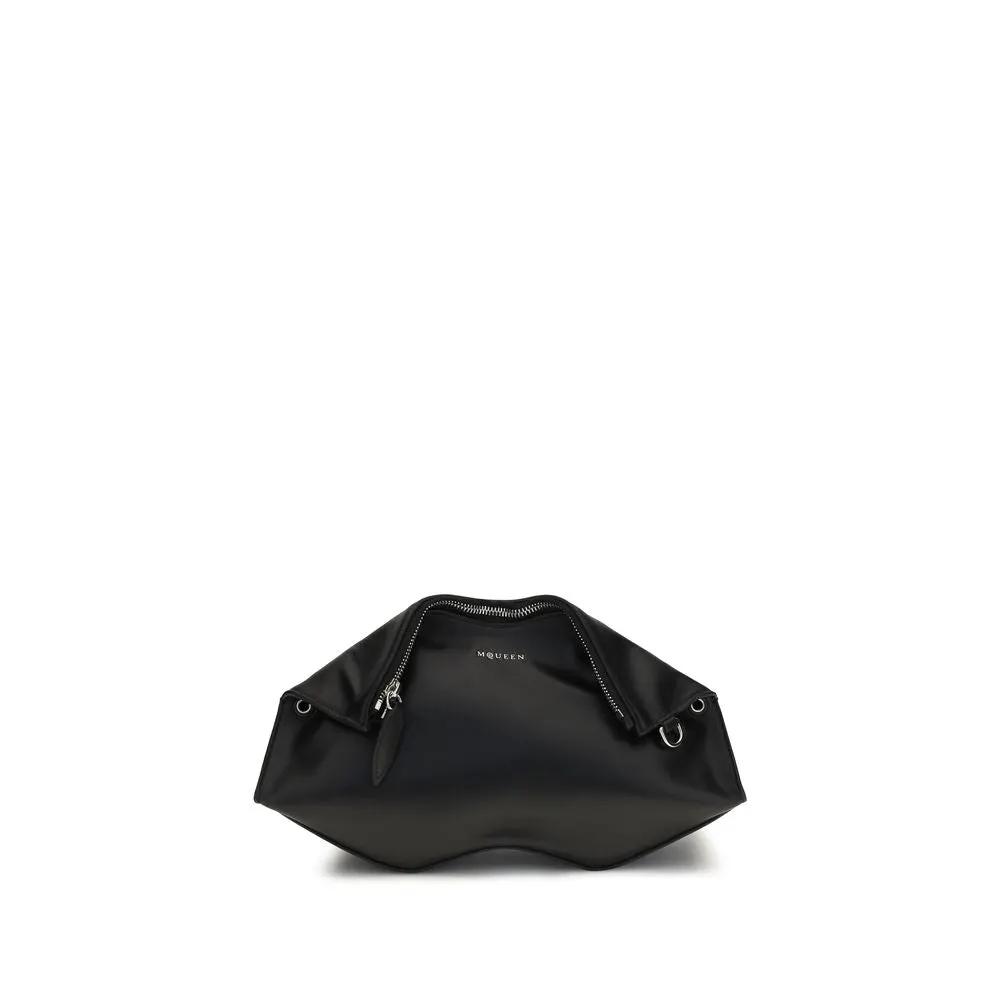 Alexander McQueen Sample Sale | Alexander McQueen Black Calf Leather Bos Taurus Clutch Bag - | Designer outlet
