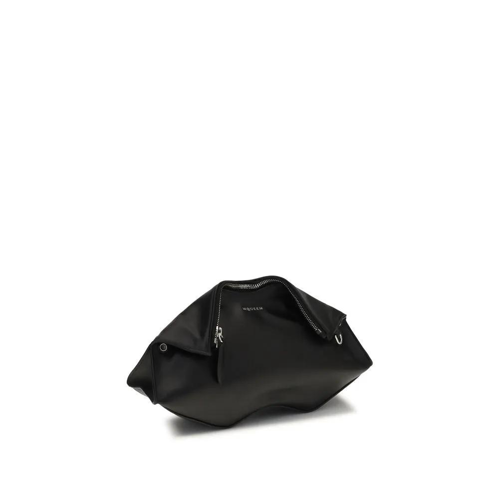 Alexander McQueen Sample Sale | Alexander McQueen Black Calf Leather Bos Taurus Clutch Bag - | Designer outlet