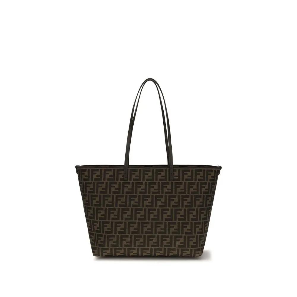 Fendi Sample Sale | Fendi Brown Fabric Shoulder Bag - | Designer outlet