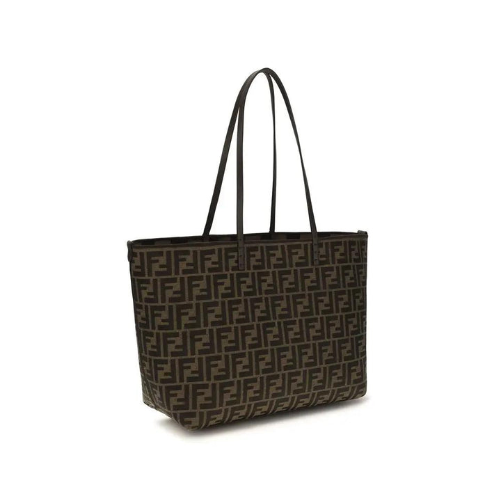 Fendi Sample Sale | Fendi Brown Fabric Shoulder Bag - | Designer outlet