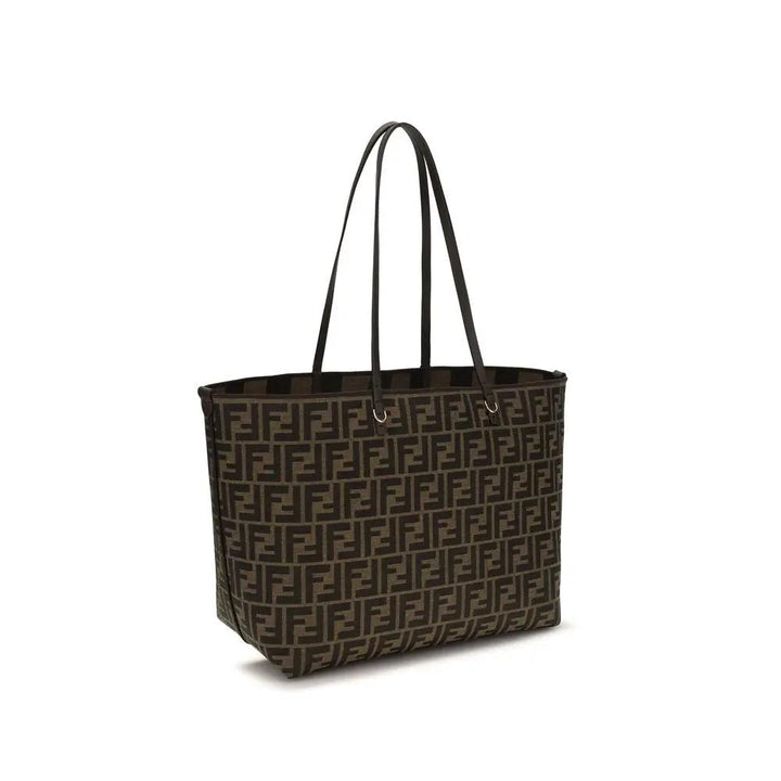 Fendi Sample Sale | Fendi Brown Fabric Shoulder Bag - | Designer outlet