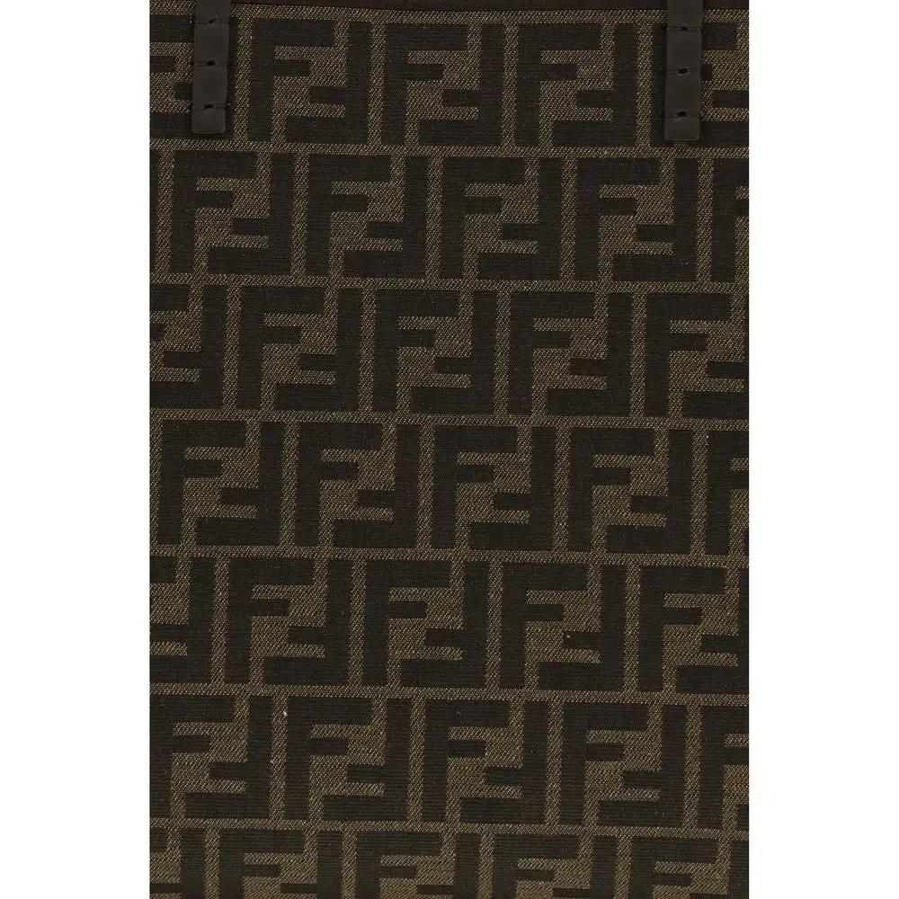 Fendi Sample Sale | Fendi Brown Fabric Shoulder Bag - | Designer outlet
