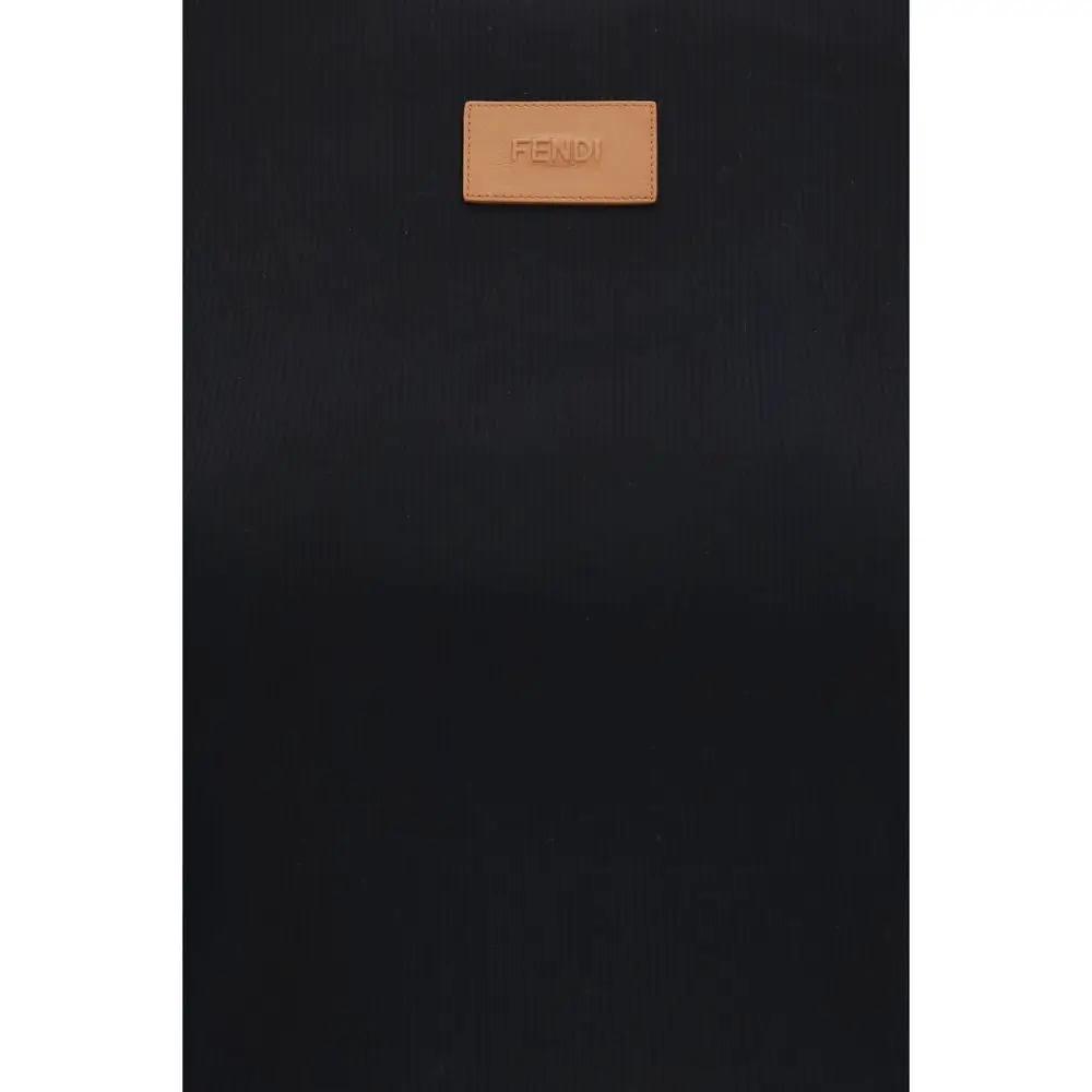 Fendi Sample Sale | Fendi Black Cotton T-Shirt - | Designer outlet