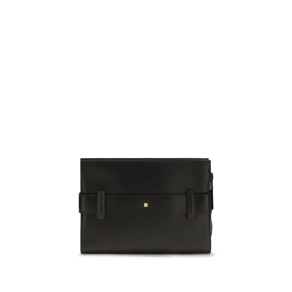 Balmain Sample Sale | Balmain Black Lamb Ovis Aries Aries Shoulder Bag - | Designer outlet