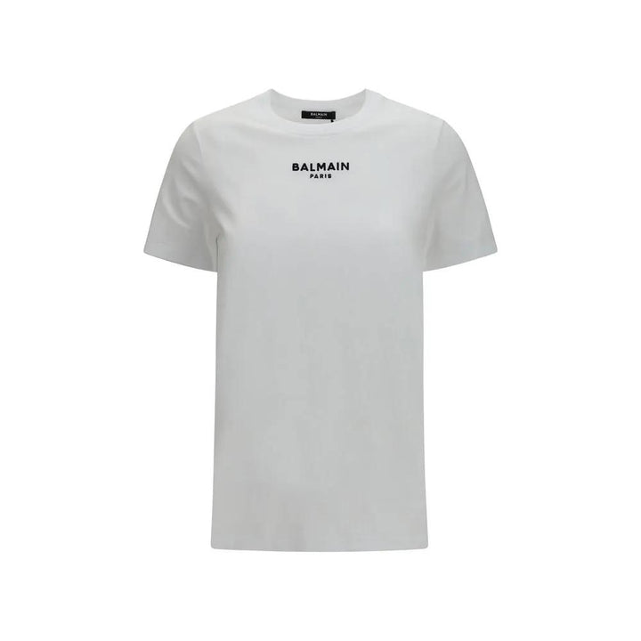 Balmain Sample Sale | Balmain White Cotton T-Shirt - | Designer outlet
