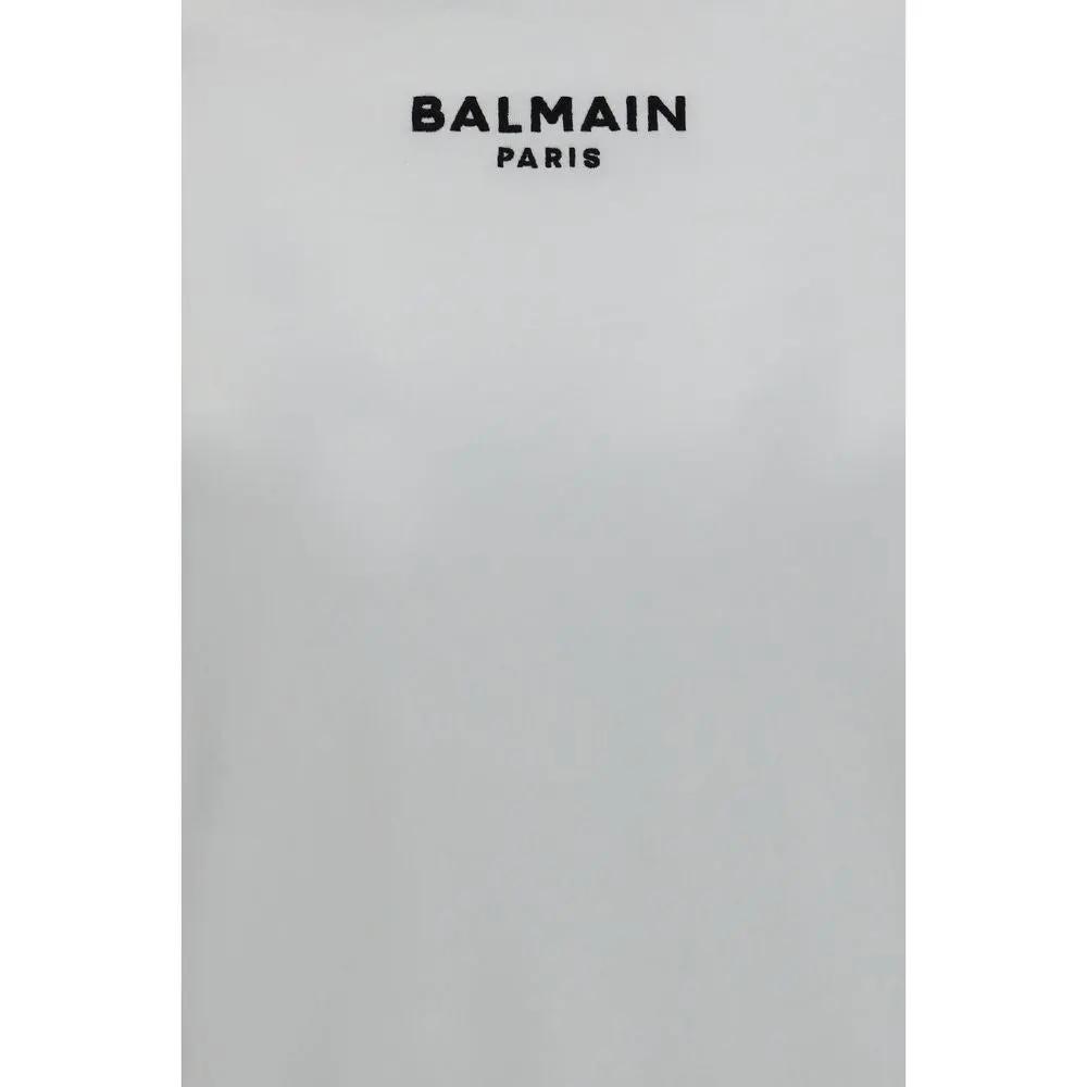 Balmain Sample Sale | Balmain White Cotton T-Shirt - | Designer outlet