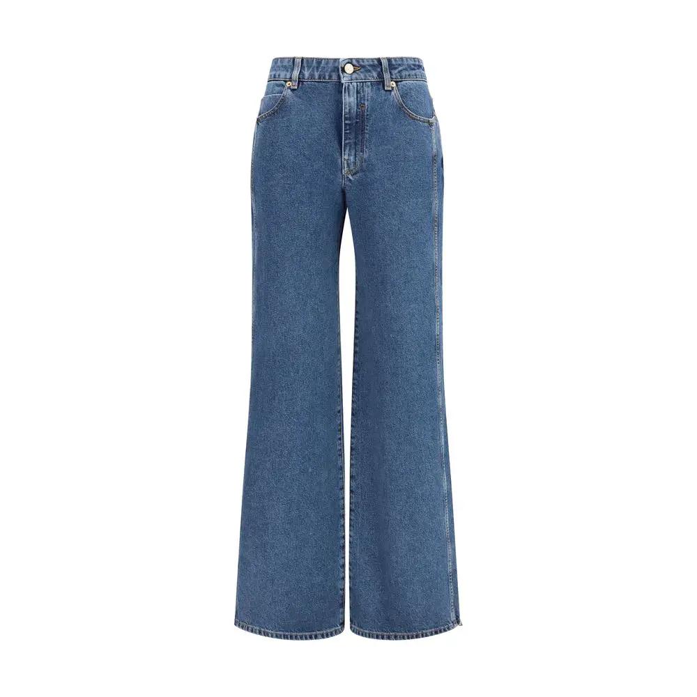 Balmain Sample Sale | Balmain Blue Cotton Jeans Denim - | Designer outlet