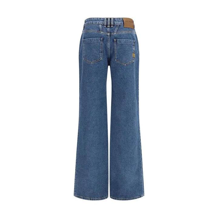 Balmain Sample Sale | Balmain Blue Cotton Jeans Denim - | Designer outlet