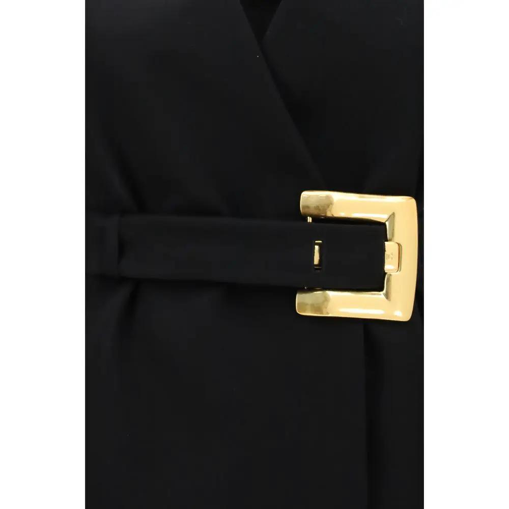 Balmain Sample Sale | Balmain Black Wool Oves Aries Blazer - | Designer outlet