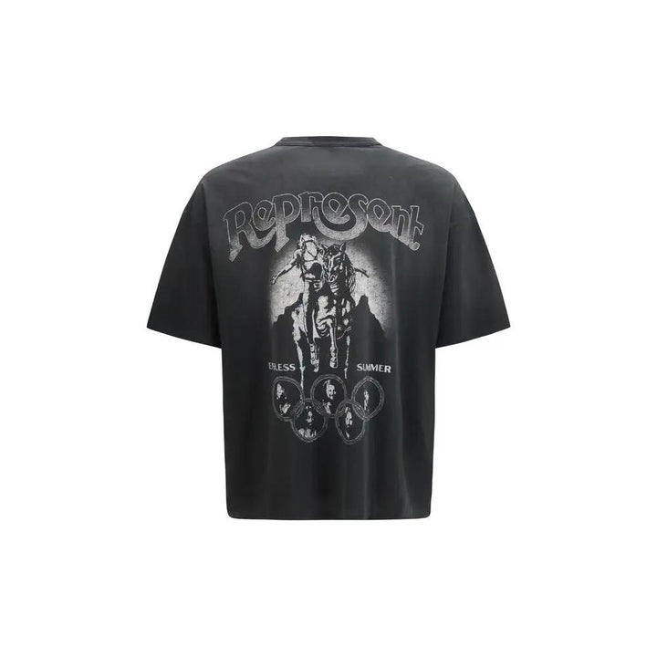 Represent Sample Sale | Represent Gray Cotton T-Shirt - | Designer outlet
