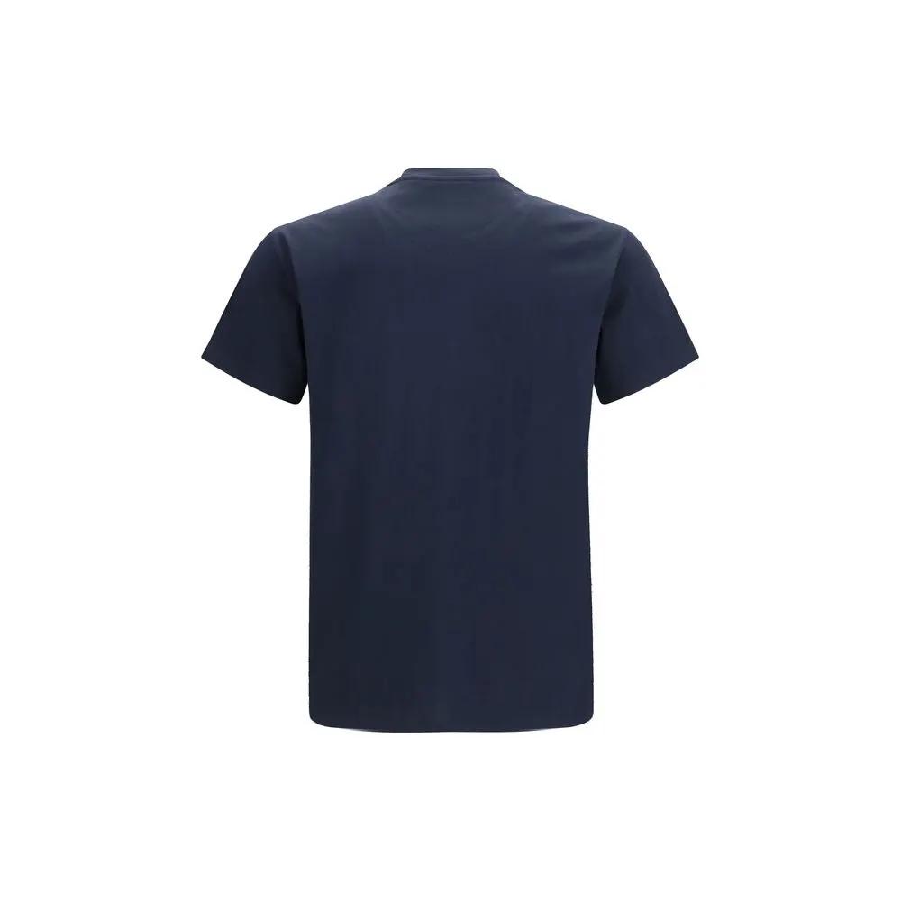 Fendi Blue Cotton T-Shirt