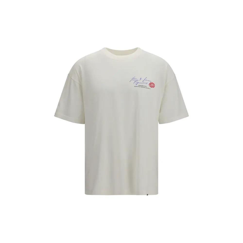 Represent White Cotton T-Shirt