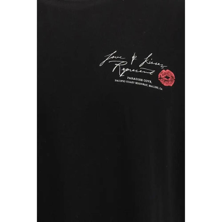 Represent Black Cotton T-Shirt