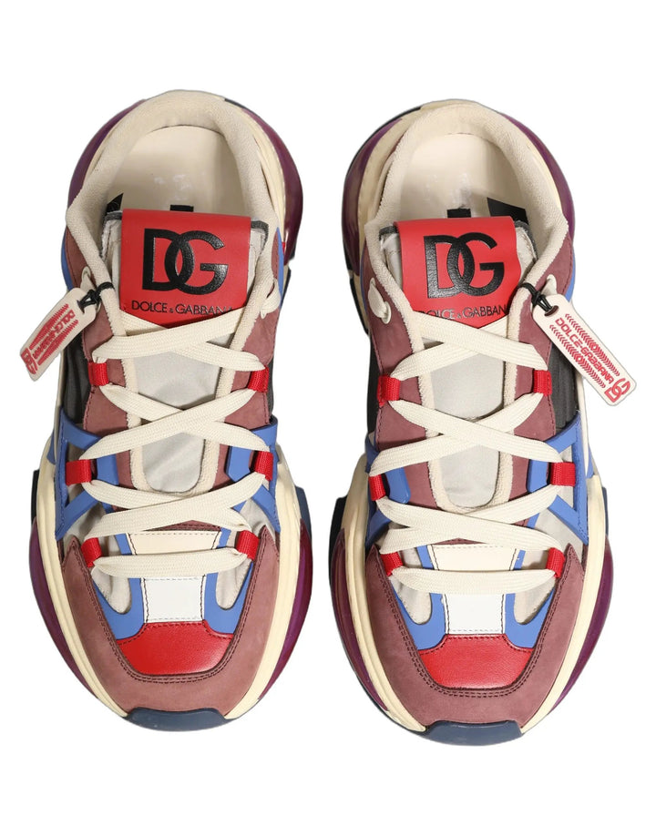 Dolce &amp; Gabbana Sample Sale | Dolce &amp; Gabbana Multicolor Low Top Airmaster Sneakers Shoes - | Designer outlet