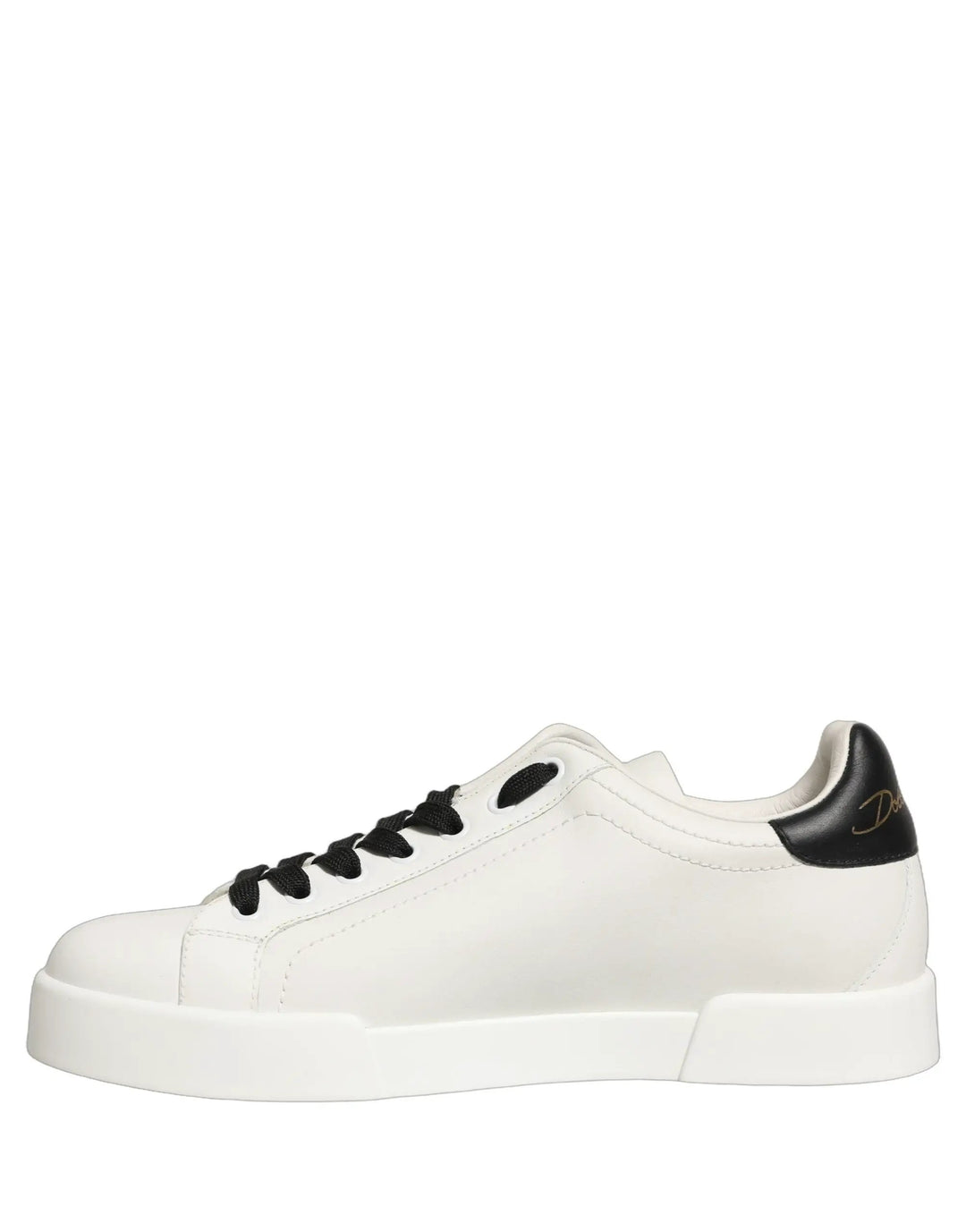 Dolce &amp; Gabbana Sample Sale | Dolce &amp; Gabbana White Leather DG Logo Low Top Sneakers Shoes - | Designer outlet