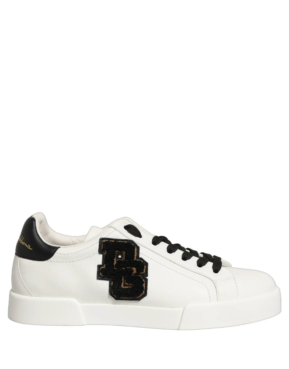 Dolce & Gabbana Sample Sale | Dolce & Gabbana White Leather DG Logo Low Top Sneakers Shoes - | Designer outlet