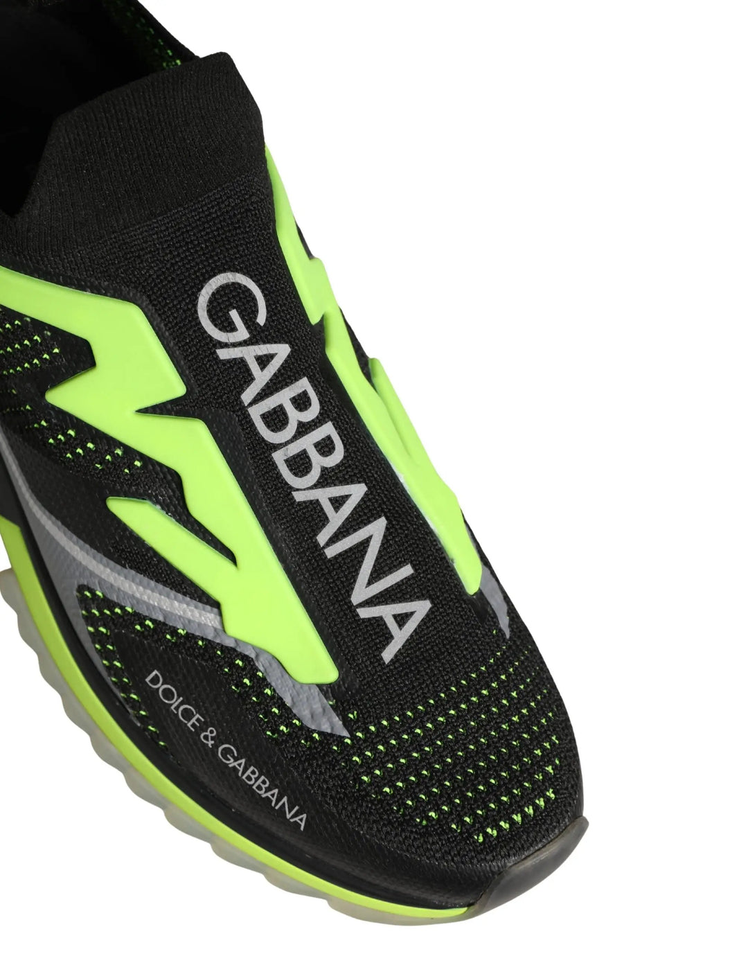 Dolce &amp; Gabbana Sample Sale | Dolce &amp; Gabbana Black Green Sorrento Low Top Sneakers Shoes - | Designer outlet