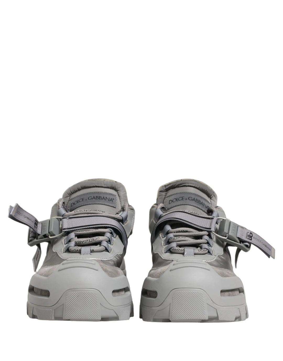Dolce &amp; Gabbana Sample Sale | Dolce &amp; Gabbana Gray Airmaster Panelled Low Top Men Sneakers Shoes - | Designer outlet