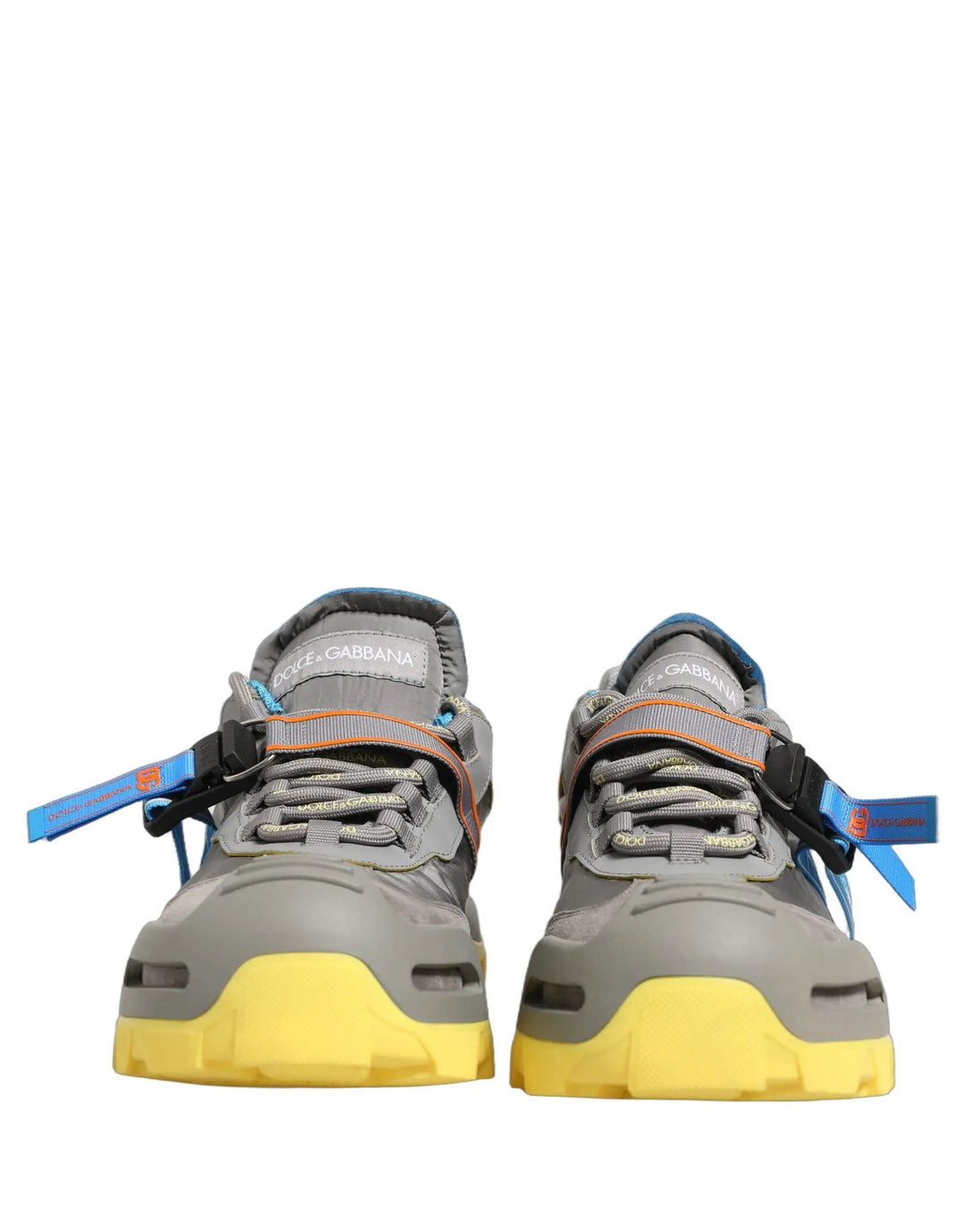 Dolce & Gabbana Sample Sale | Dolce & Gabbana Gray Airmaster Panelled Low Top Men Sneakers Shoes - | Designer outlet