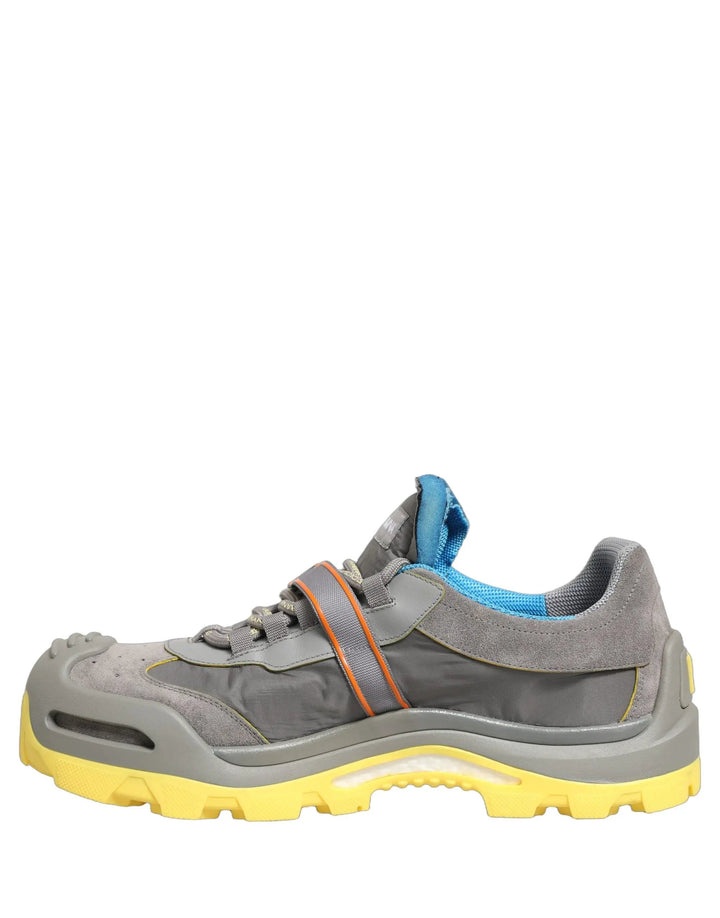 Dolce &amp; Gabbana Sample Sale | Dolce &amp; Gabbana Gray Airmaster Panelled Low Top Men Sneakers Shoes - | Designer outlet