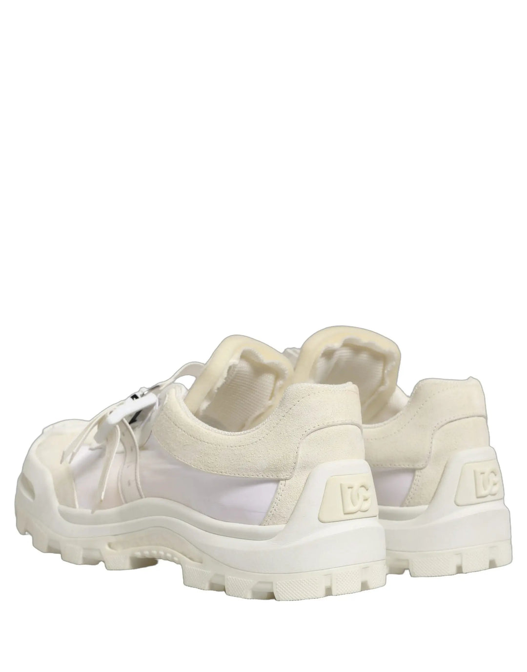 Dolce &amp; Gabbana Sample Sale | Dolce &amp; Gabbana White Airmaster Panelled Low Top Men Sneakers Shoes - | Designer outlet
