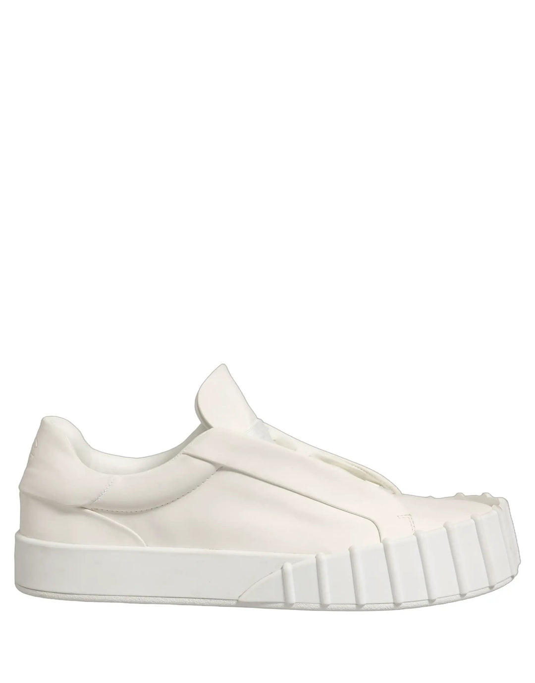 Dolce &amp; Gabbana Sample Sale | Dolce &amp; Gabbana White Leather Low Top Lace Up Sneakers Shoes - | Designer outlet