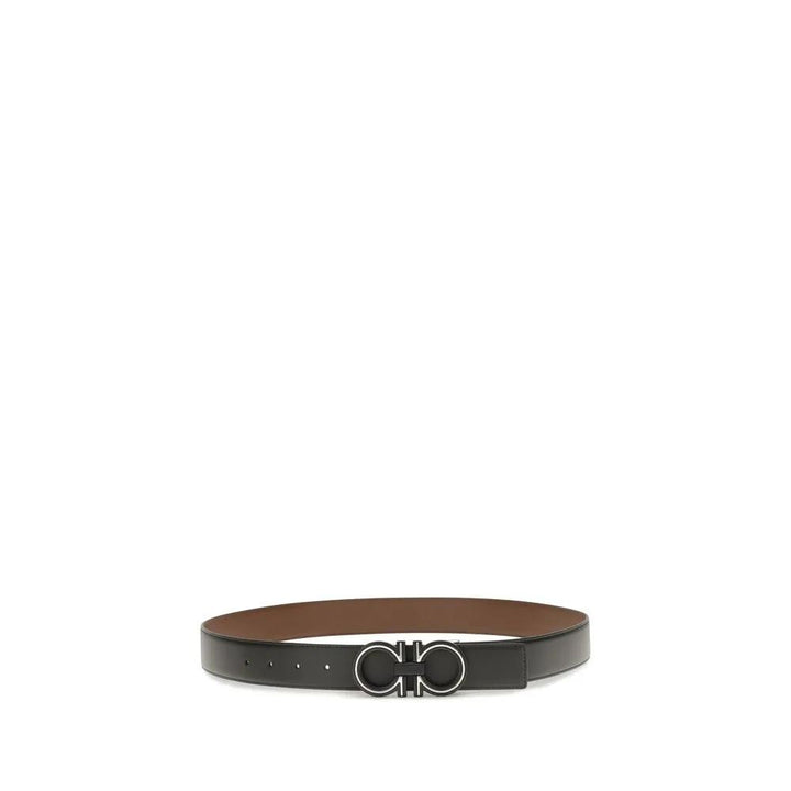 Ferragamo Sample Sale | Ferragamo Blue Calf Leather Bos Taurus Regular Belt - | Designer outlet