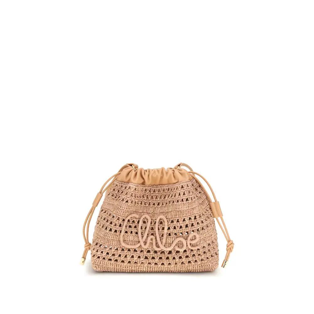 Chloé Sample Sale | Chloé Beige Raffia Shoulder Bag - | Designer outlet