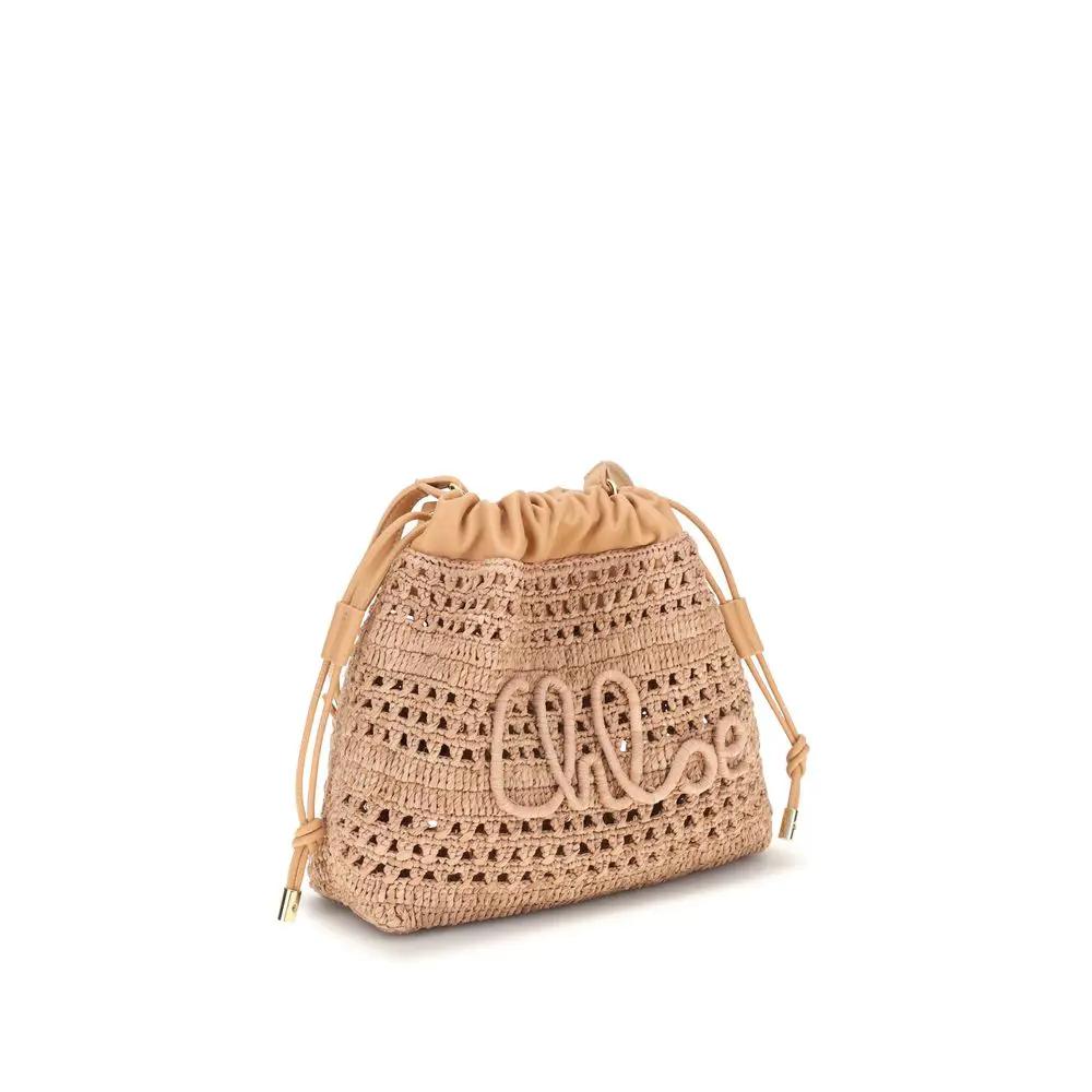 Chloé Sample Sale | Chloé Beige Raffia Shoulder Bag - | Designer outlet