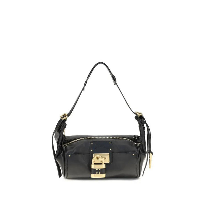 Chloé Sample Sale | Chloé Black Calf Leather Bos Taurus Shoulder Bag - | Designer outlet