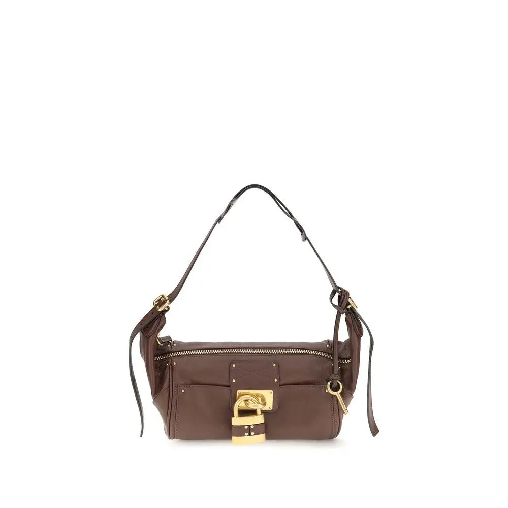 Chloé Sample Sale | Chloé Brown Calf Leather Bos Taurus Shoulder Bag - | Designer outlet