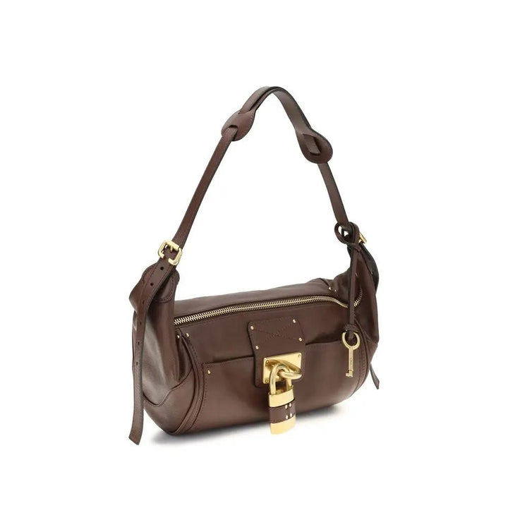 Chloé Sample Sale | Chloé Brown Calf Leather Bos Taurus Shoulder Bag - | Designer outlet