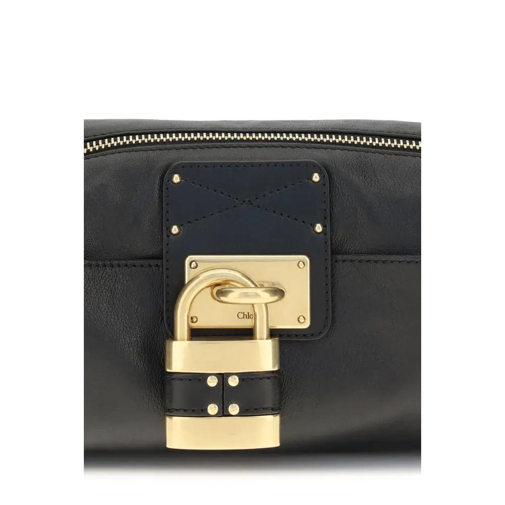 Chloé Sample Sale | Chloé Black Calf Leather Bos Taurus Shoulder Bag - | Designer outlet