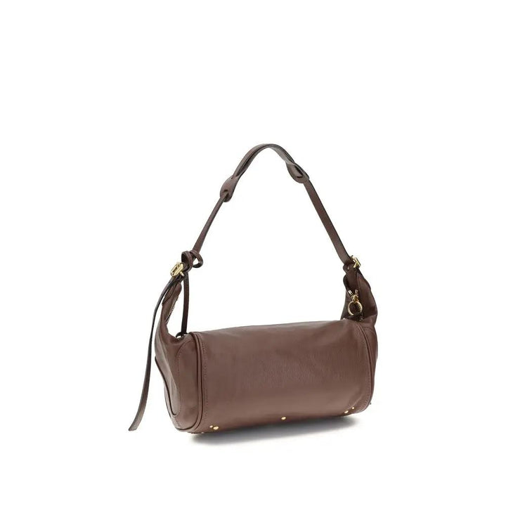 Chloé Sample Sale | Chloé Brown Calf Leather Bos Taurus Shoulder Bag - | Designer outlet