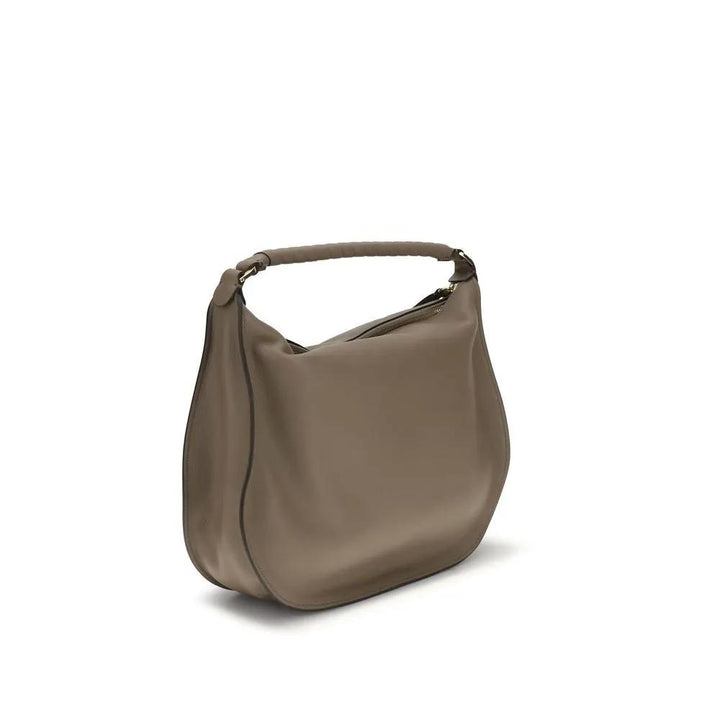Chloé Sample Sale | Chloé Beige Calf Leather Bos Taurus Shoulder Bag - | Designer outlet
