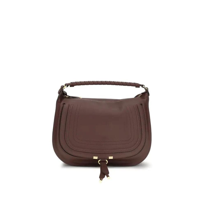 Chloé Sample Sale | Chloé Brown Calf Leather Bos Taurus Shoulder Bag - | Designer outlet