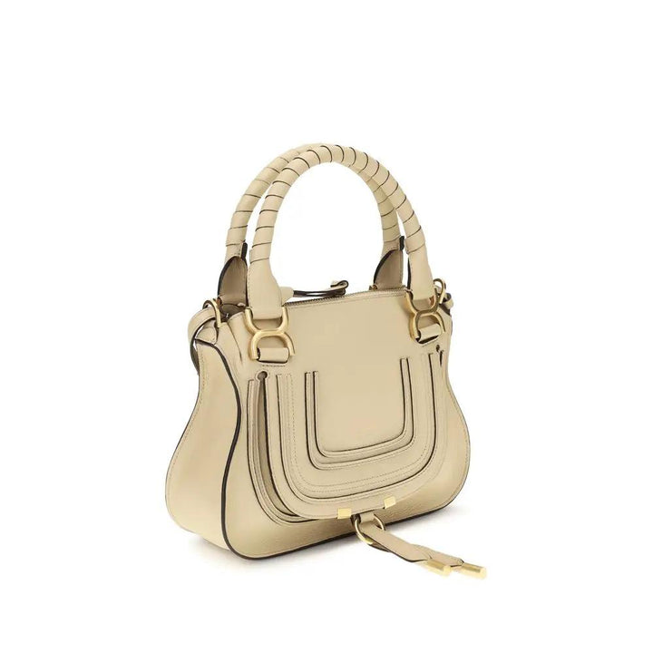 Chloé Sample Sale | Chloé Beige Calf Leather Bos Taurus Shoulder Bag - | Designer outlet
