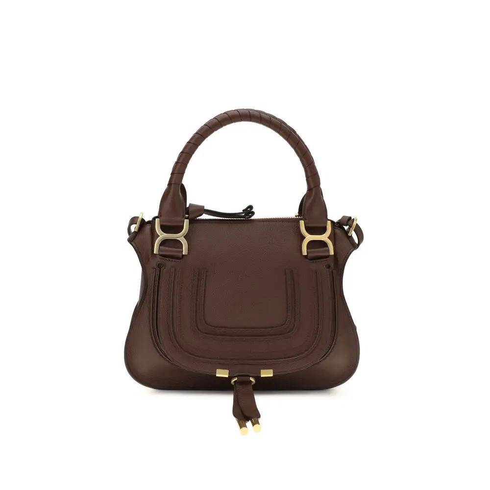 Chloé Sample Sale | Chloé Brown Calf Leather Bos Taurus Shoulder Bag - | Designer outlet