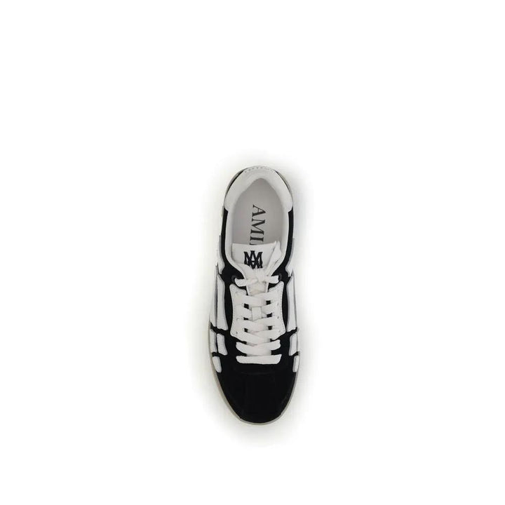 Amiri Sample Sale | Amiri Black Calf Leather Bos Taurus Low Top Sneakers - | Designer outlet