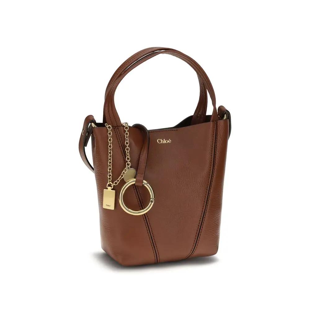 Chloé Sample Sale | Chloé Brown Calf Leather Bos Taurus Shoulder Bag - | Designer outlet