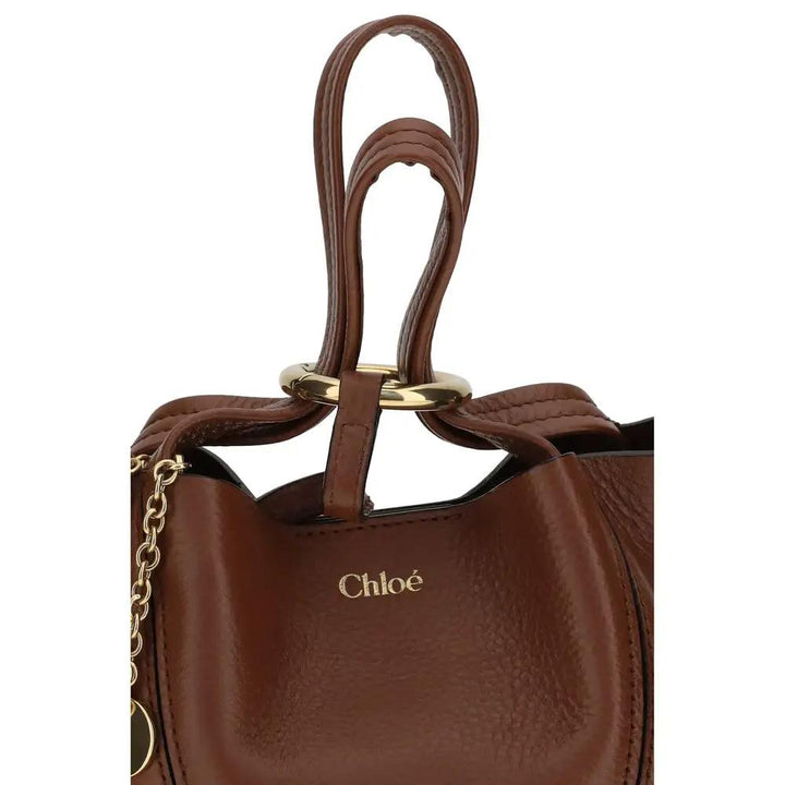 Chloé Sample Sale | Chloé Brown Calf Leather Bos Taurus Shoulder Bag - | Designer outlet