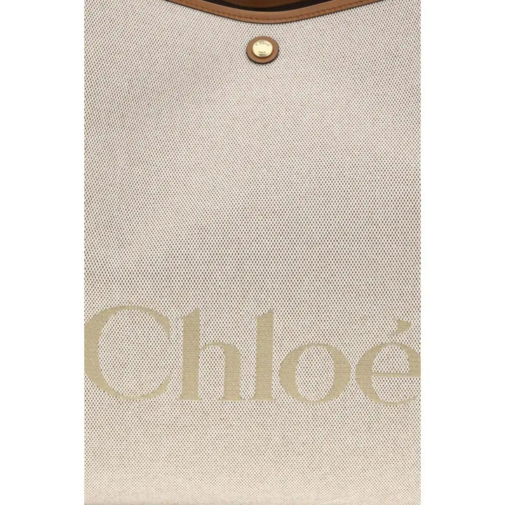 Chloé Sample Sale | Chloé Beige Cotton Shoulder Bag - | Designer outlet