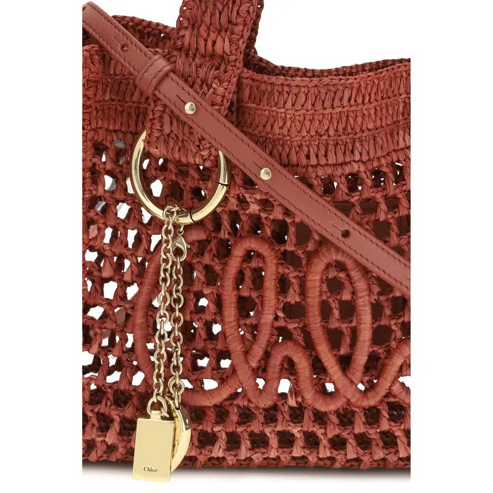 Chloé Sample Sale | Chloé Multicolor Raffia Shoulder Bag - | Designer outlet