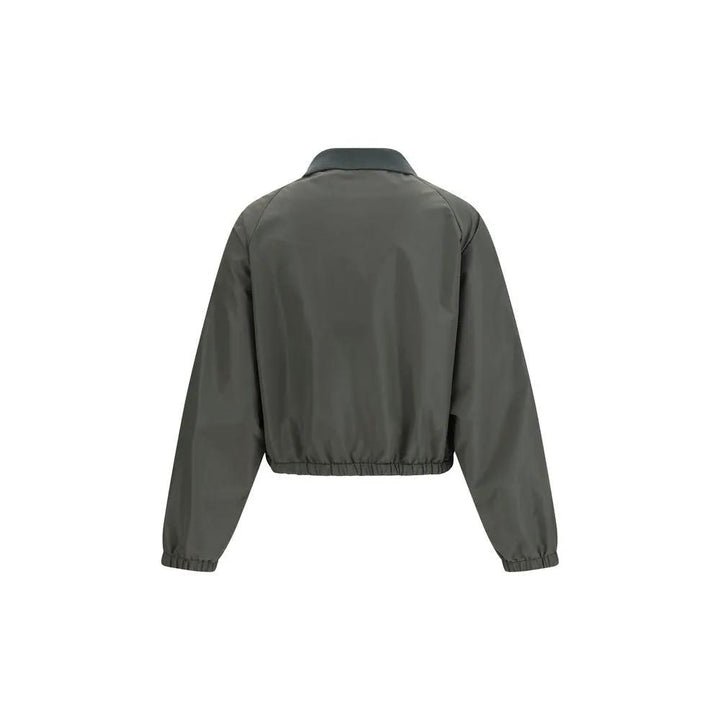 Miu Miu Sample Sale | Miu Miu Bicolor Polyester Shell Jacket - | Designer outlet