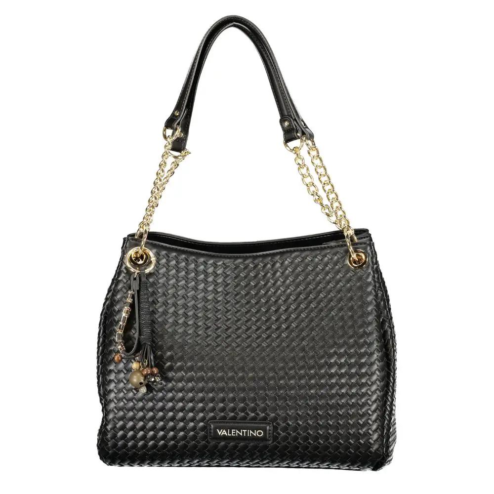Valentino Sample Sale | Valentino Black Polyurethane Women Bag - | Designer outlet