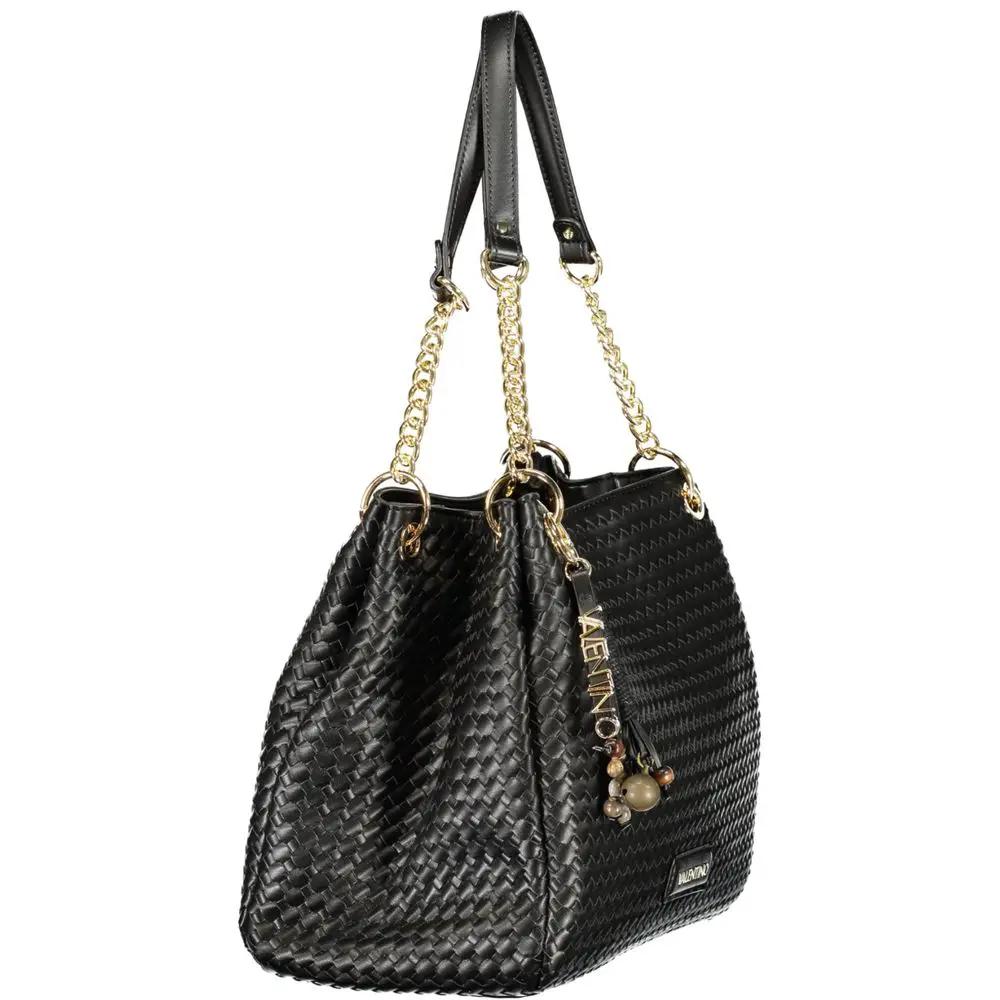Valentino Sample Sale | Valentino Black Polyurethane Women Bag - | Designer outlet